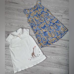 (2) Baby Gap & Blue Ginger Girl’s Sun Dresses Size 18-24 Months & 2
